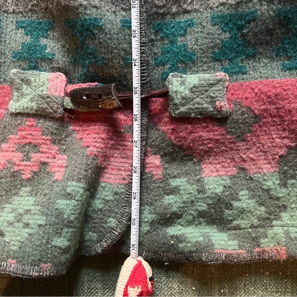 Vintage Eddie Bauer Western Southwest Native American Wool Coat - Picture 15 of 16